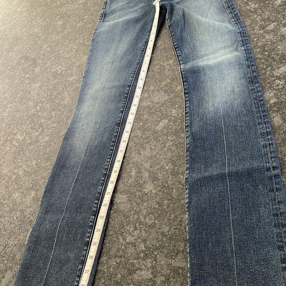 FRAME Denim Le Mini Boot Jethro Released Hem mid rise slim boot fit size 24 BNWT - Picture 13 of 13